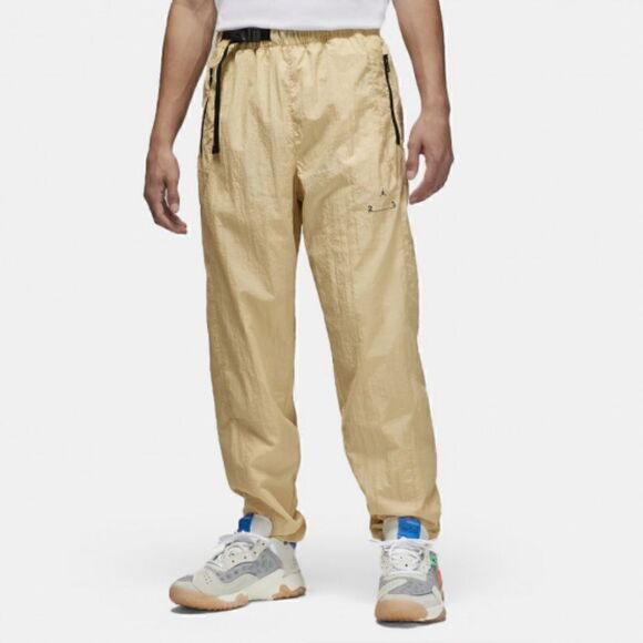 Nike Air Jordan 23 Engineered Repel Woven Jogger Pants DQ8066-252 Sesame Size XL - Picture 14 of 14